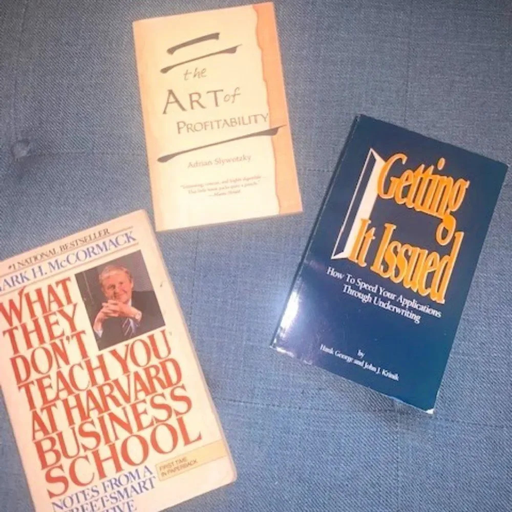 Set 3 Financial/underwriting books for business‎